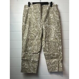 Women's New Directions Beige Capri‎ Sz 14